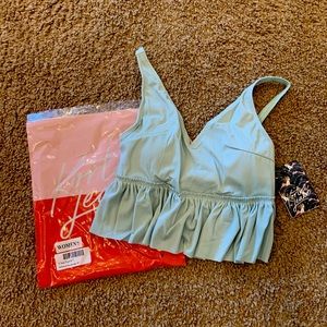 *NEW* Kortni Jeane Women’s V-Neck Swim Top - Medium